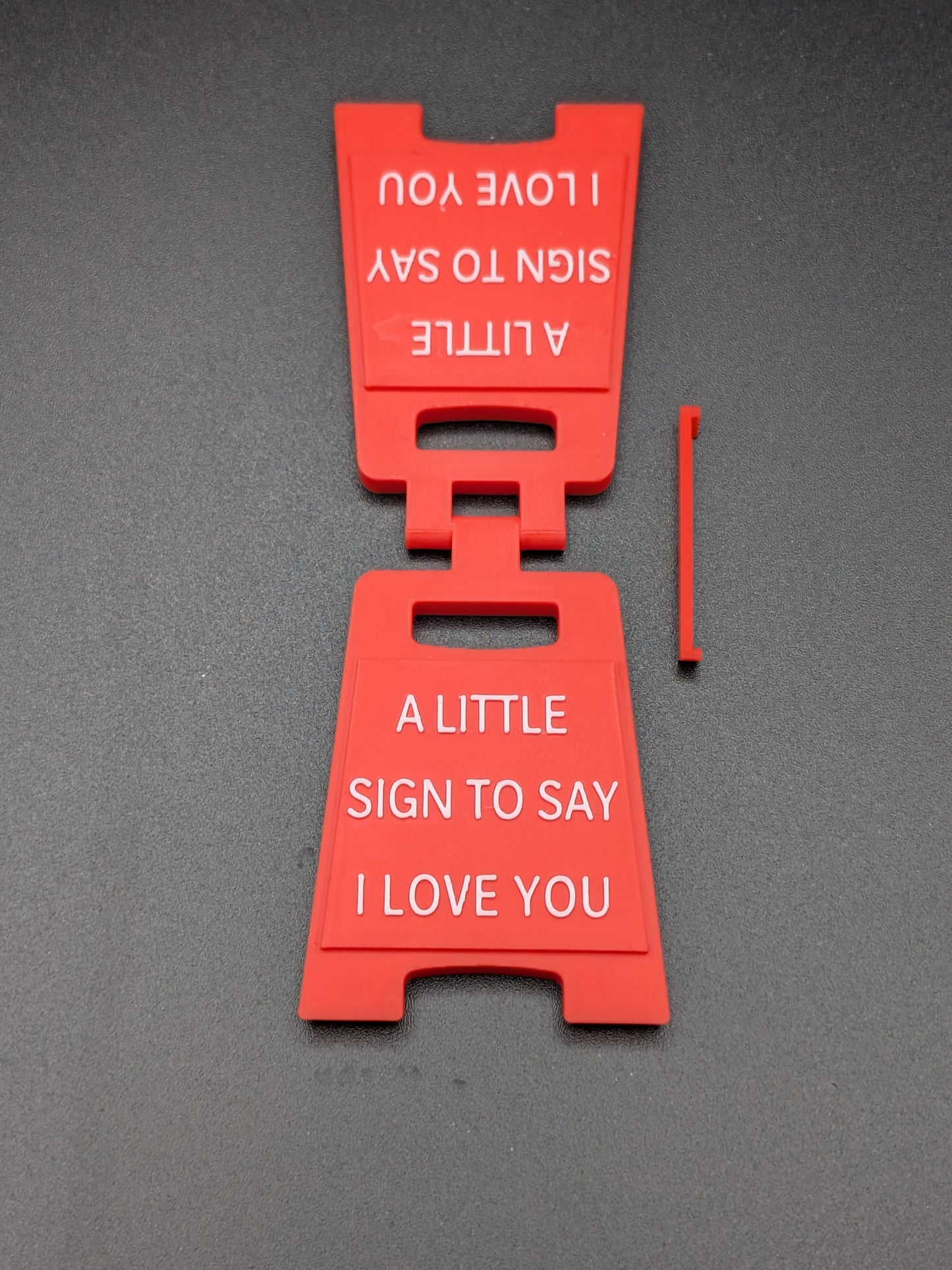 A-Frame Sign "ILY" "I Love You"