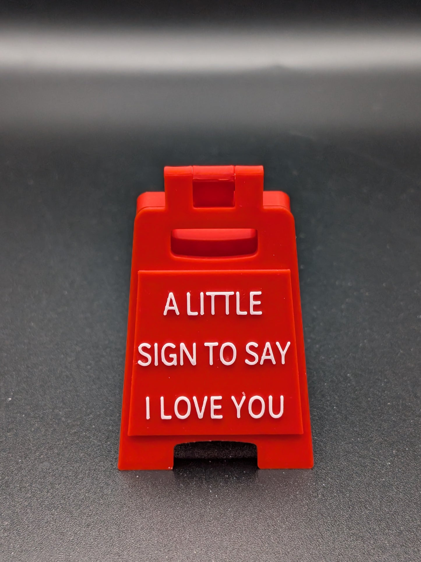 A-Frame Sign "ILY" "I Love You"