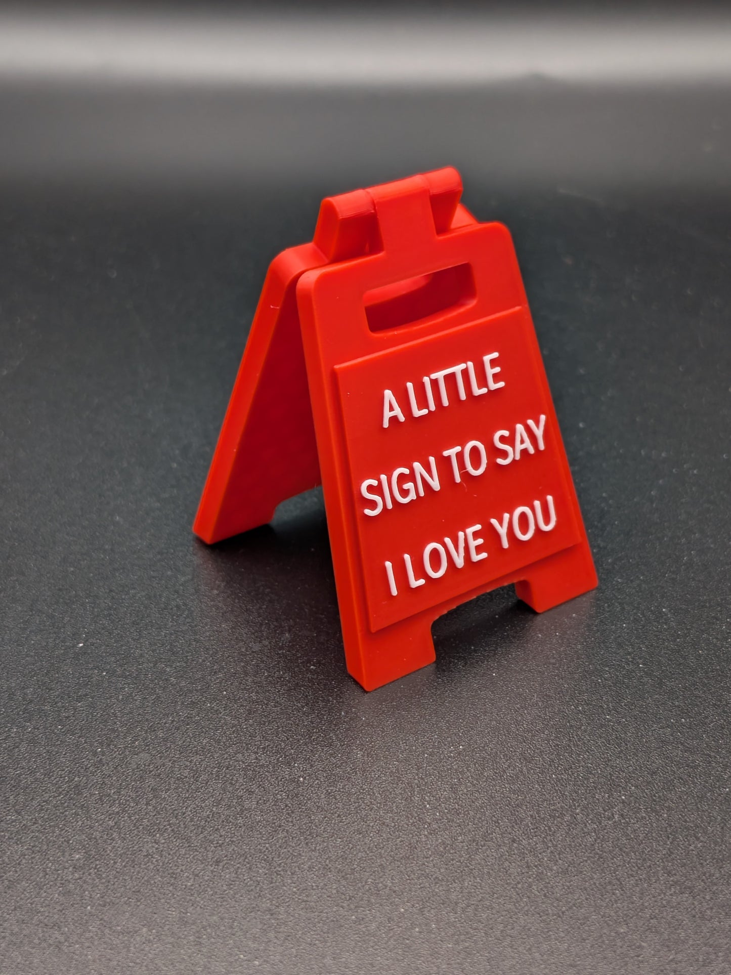 A-Frame Sign "ILY" "I Love You"