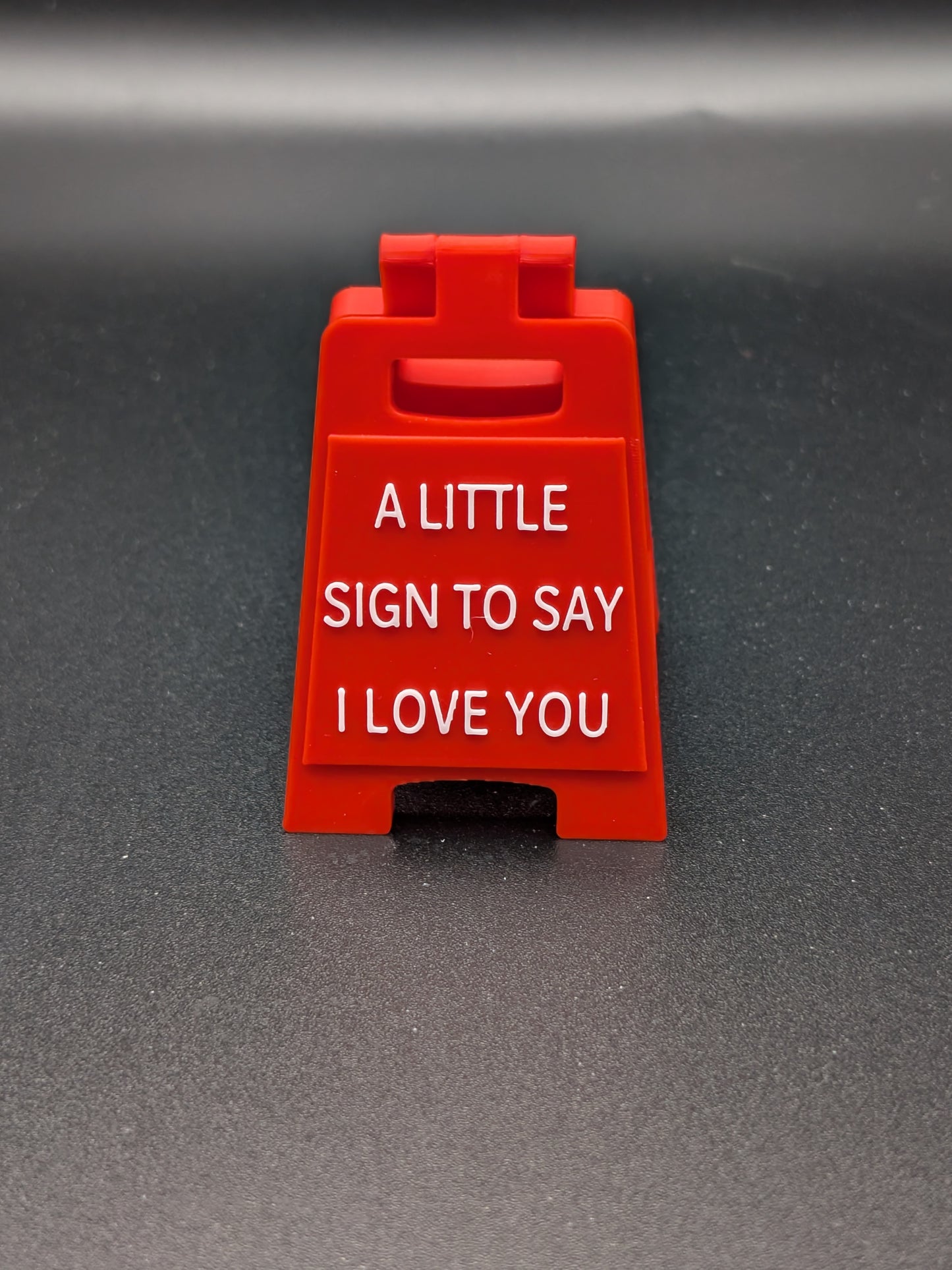 A-Frame Sign "ILY" "I Love You"