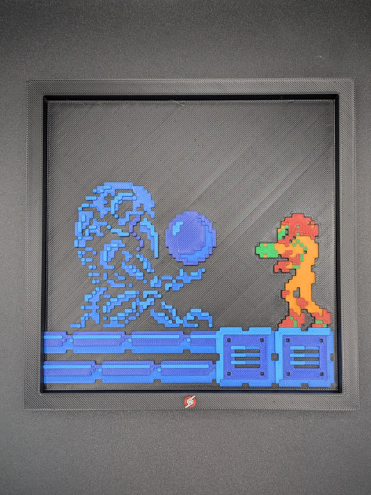 Metroid - Chozo Statue