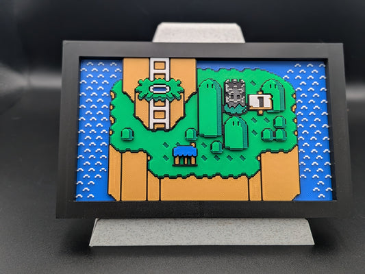 Super Mario World Starting Map